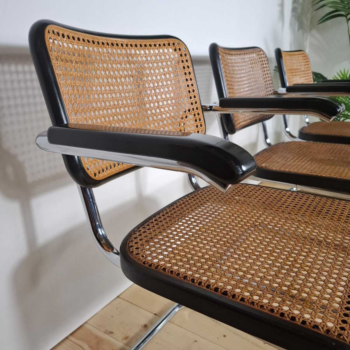 Set di 4 sedie S64 Marcel Breuer per Thonet – Bauhaus Mid-Century