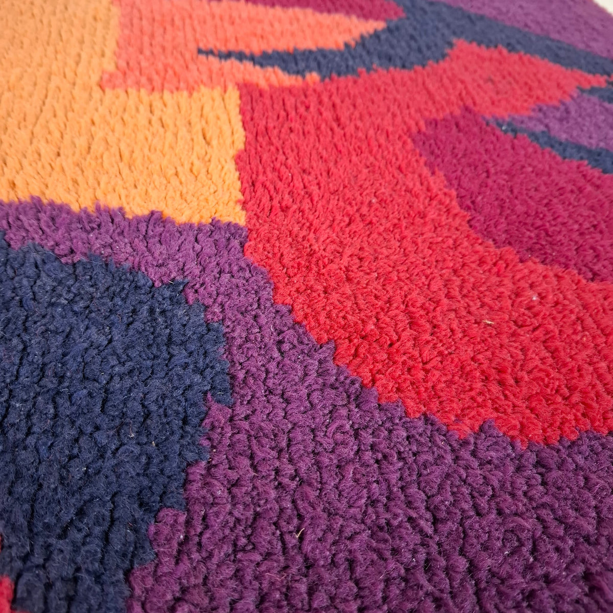 Tappeto Vintage in Lana, Design Danese Anni '70 (Mid-Century Modern)