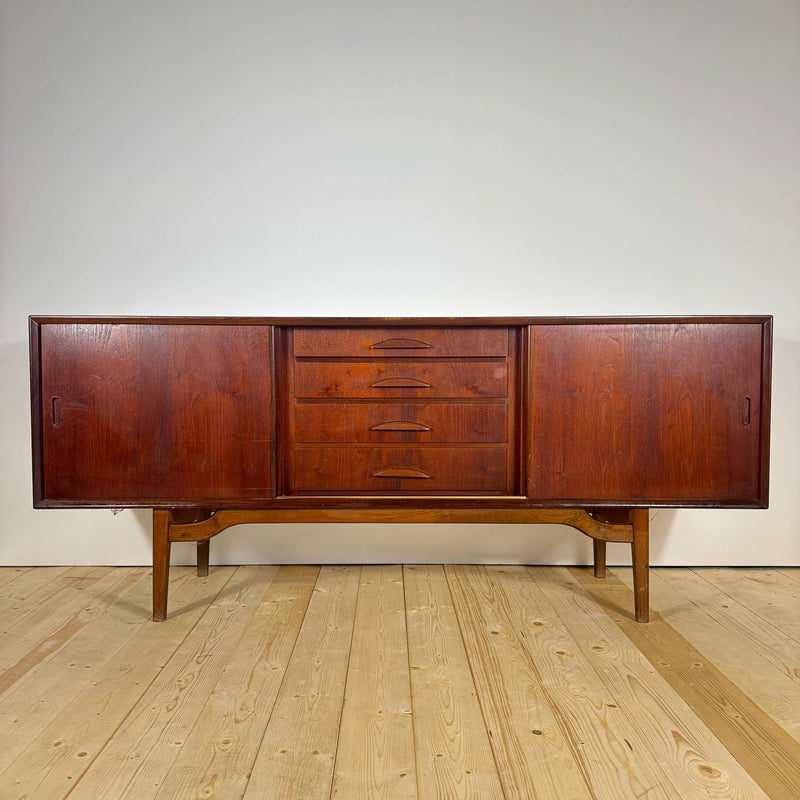 Sideboard in Teak con Cassetti – Design Scandinavo Vintage