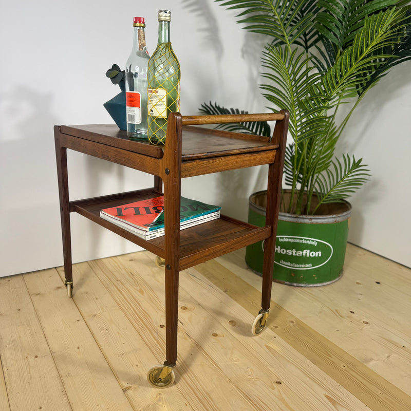 Carrellino in Palissandro Mid-Century – Design Scandinavo / Modernista