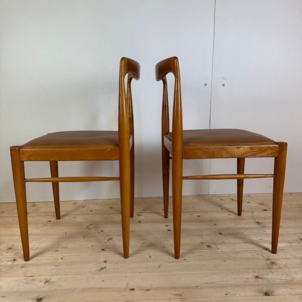 Set di quattro sedie vintage in teak, Danimarca 1960