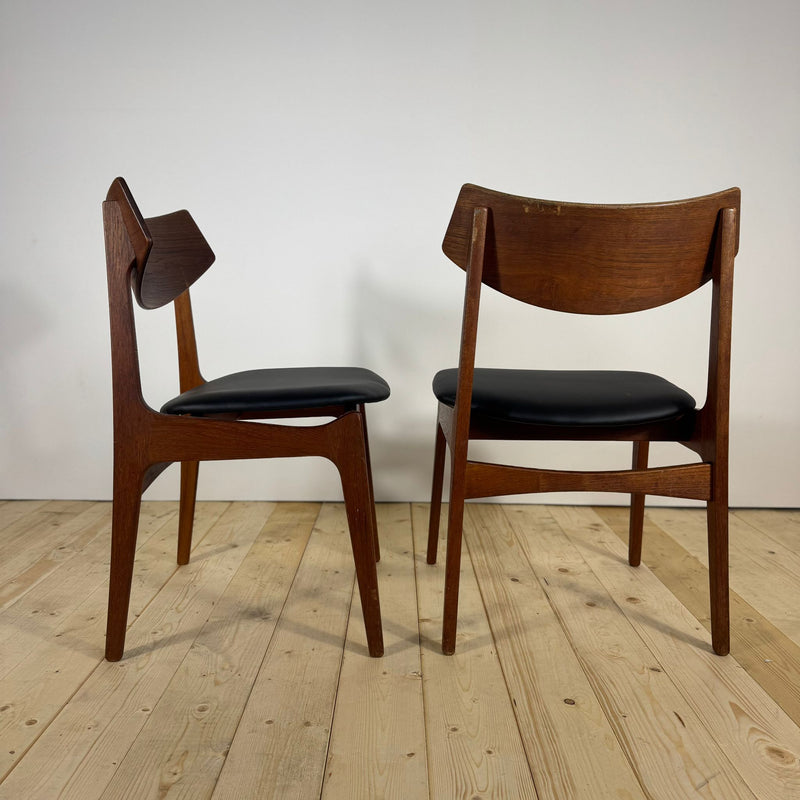 Set di 4 Sedie Vintage in Teak – Funder-Schmidt & Madsen, Design Olandese