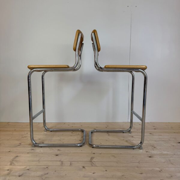 Coppia di sgabelli da cucina, Italia 1960