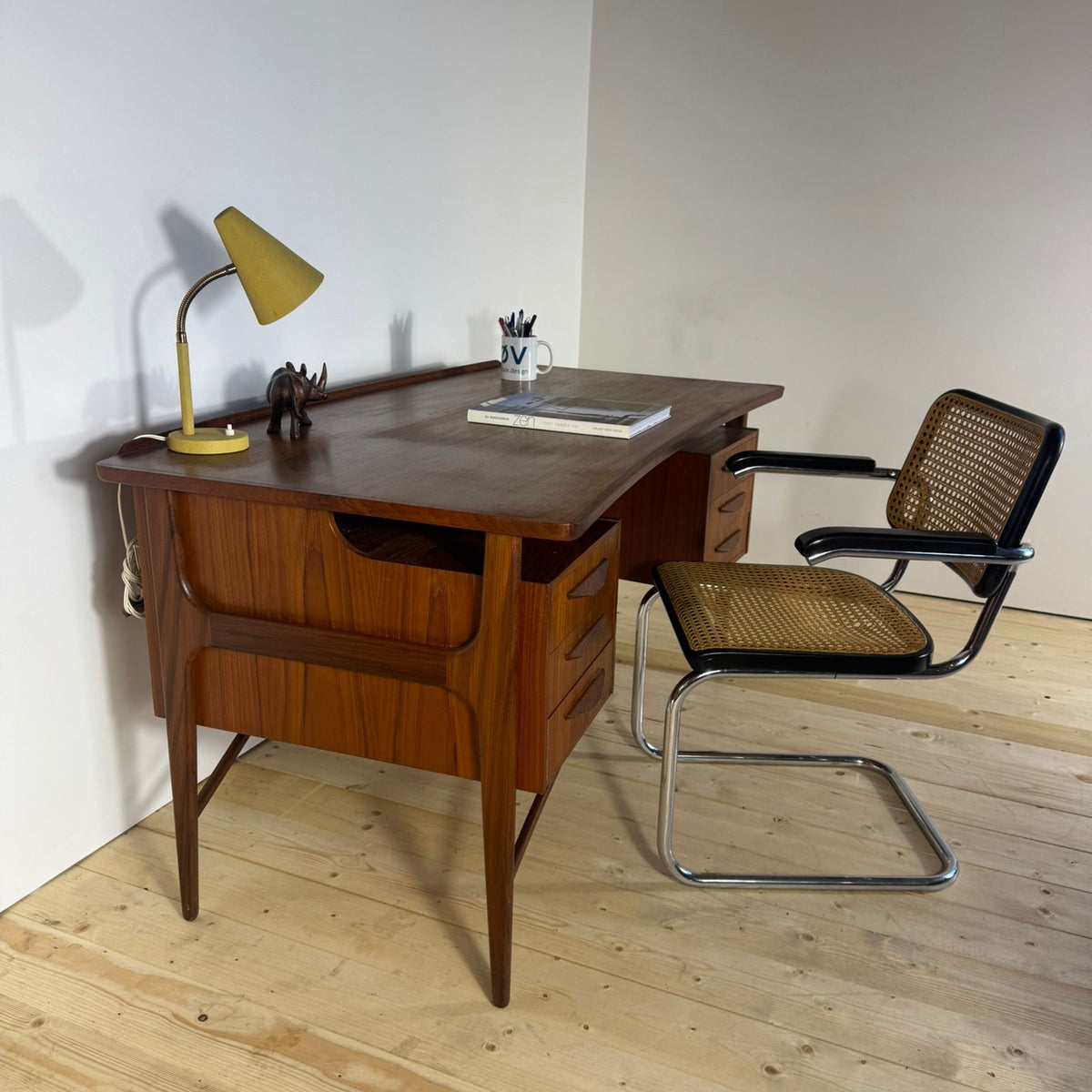 Scrittoio in Teak – Svend Åge Madsen per H.P. Hansen (Danimarca, Anni '60)