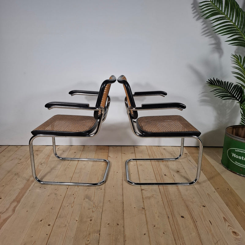 Set di 4 sedie S64 Marcel Breuer per Thonet – Bauhaus Mid-Century