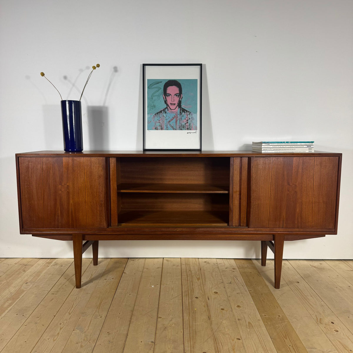 Sideboard Vintage in Teak – Design Danese Anni '60, Mid-Century Modern