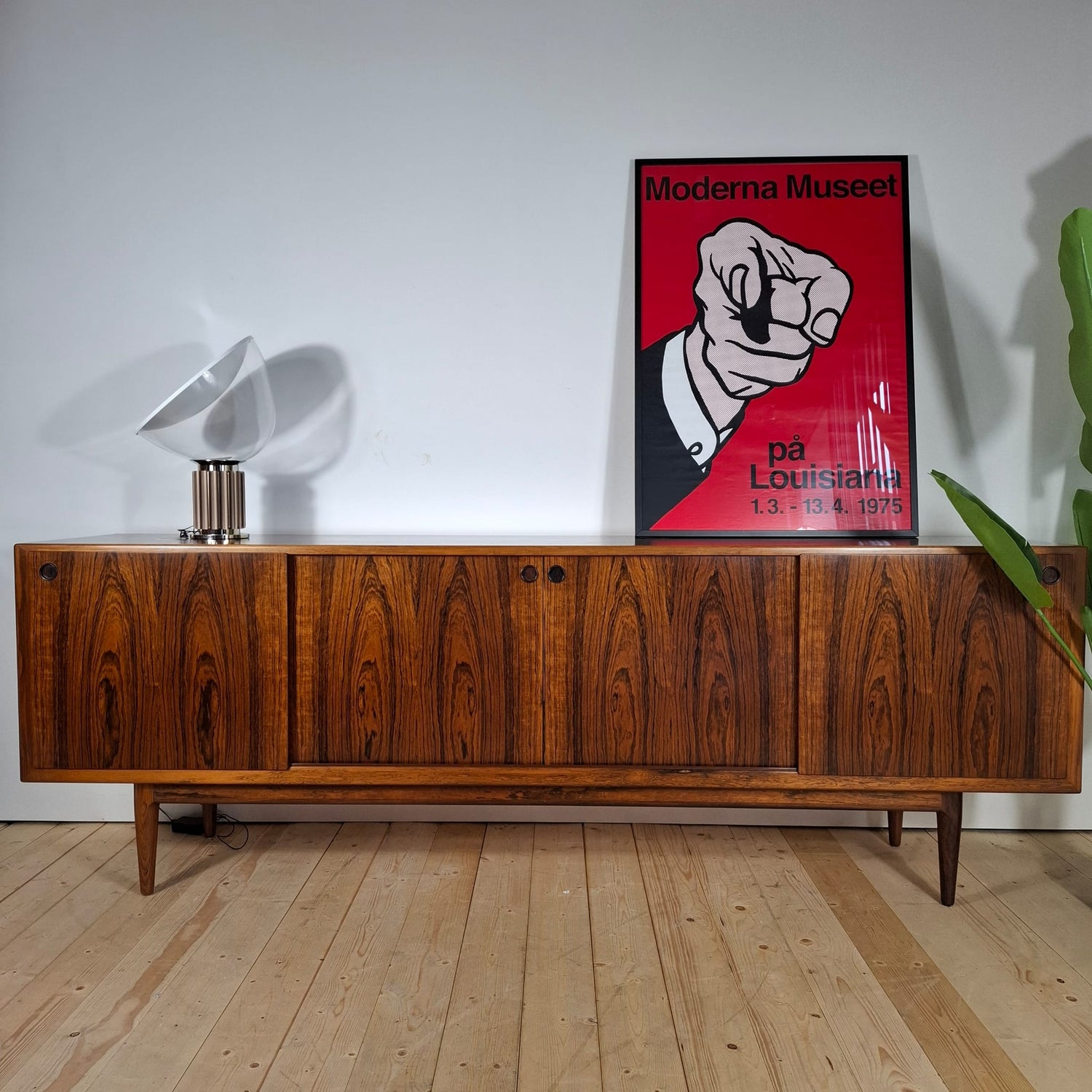 Sideboard Danese in Palissandro – Design Scandinavo Mid-Century Modern, Anni ’60