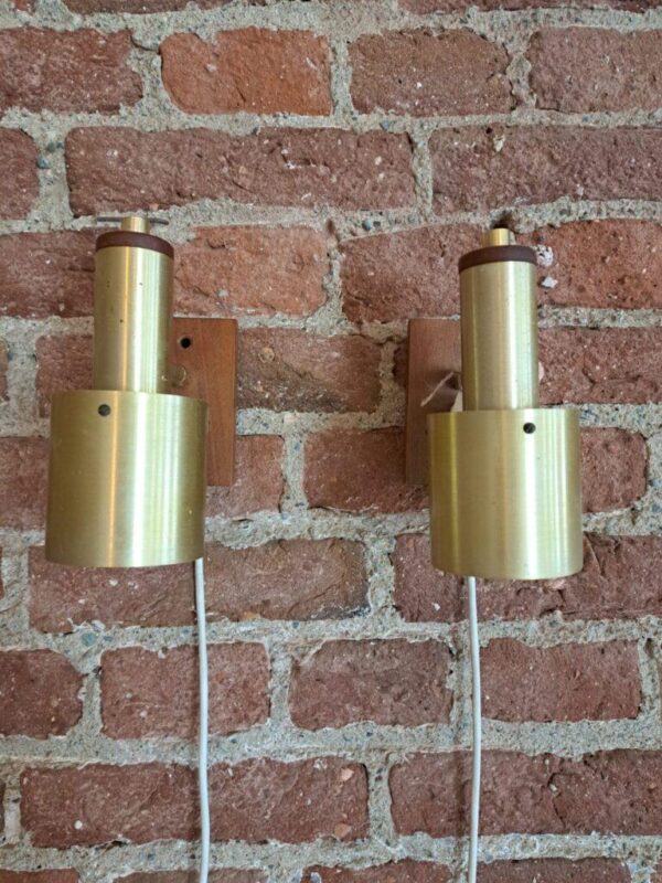 lampade da parete vintage set due pezzi