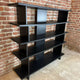 libreria arflex b146 carlo bartoli legno nero