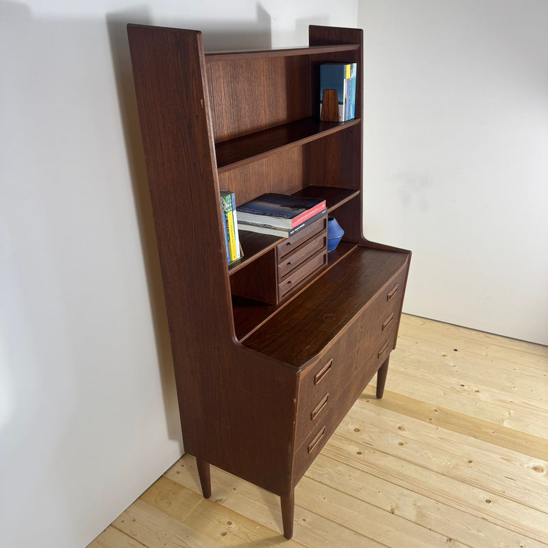 libreria con piano di lavoro estraibile 100cm