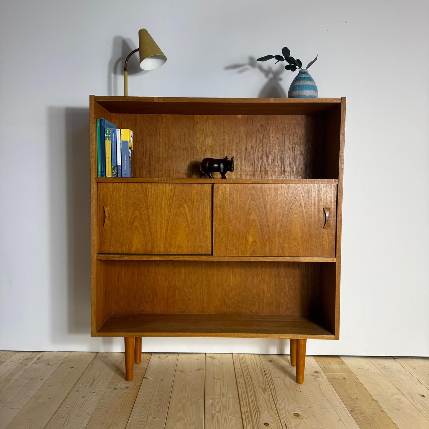libreria teak clausen son vintage design danese