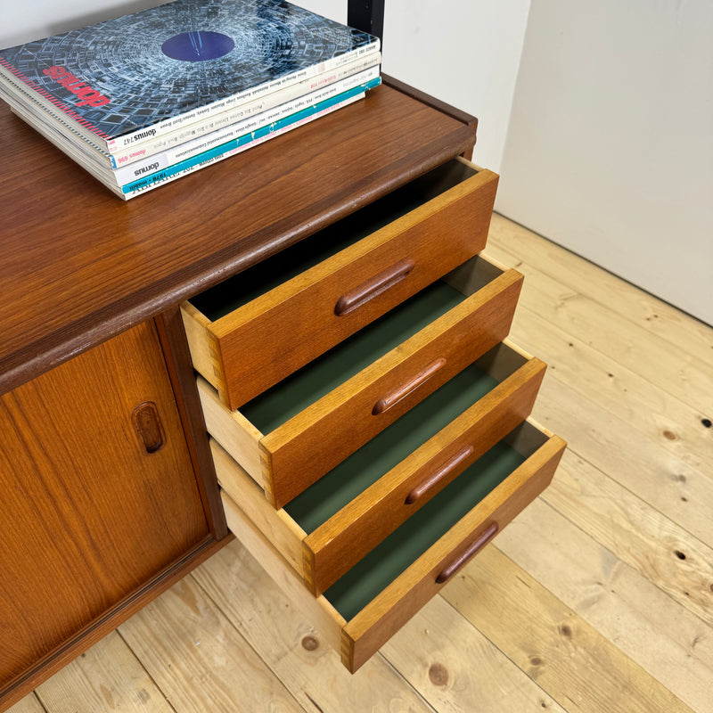 Libreria in teak danese, 1960