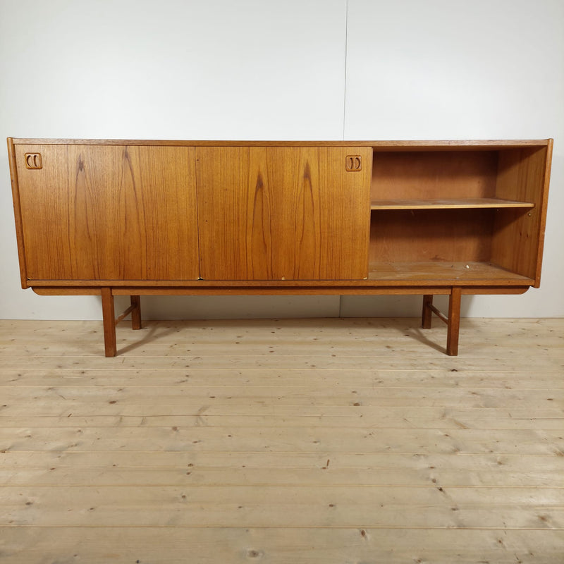 mobile soggiorno vintage teak cassetti e ante