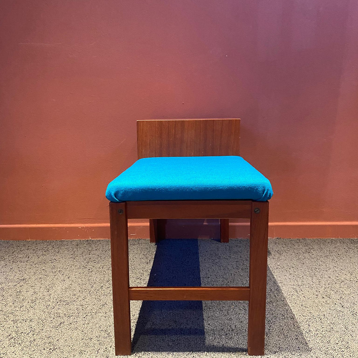 panca fondo letto vintage con seduta imbottita