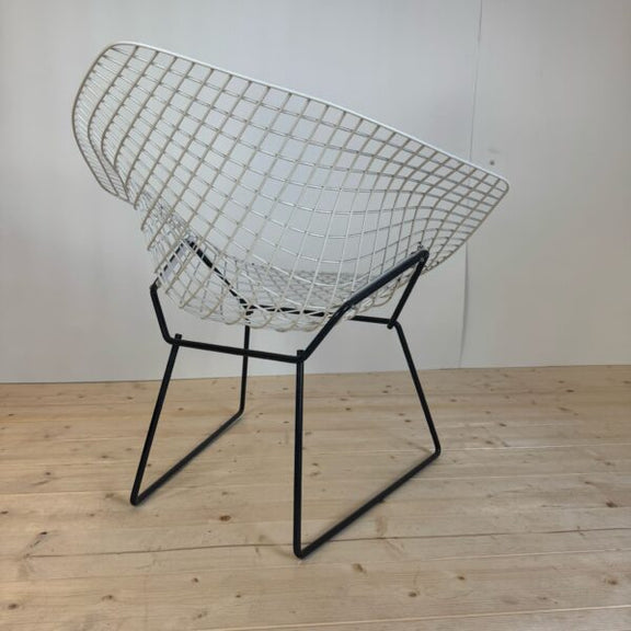 poltrona diamond bertoia design modernista knoll