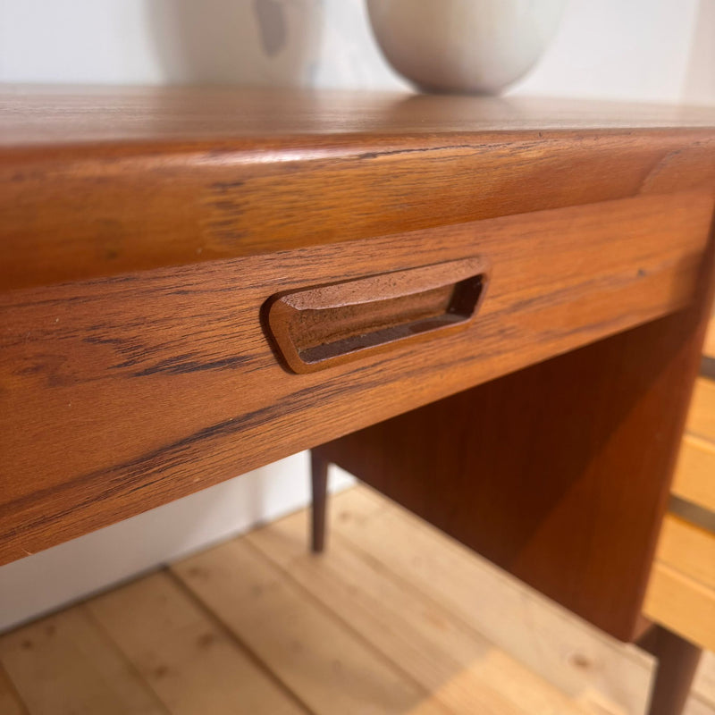 Scandinavian teak desk, 1960s