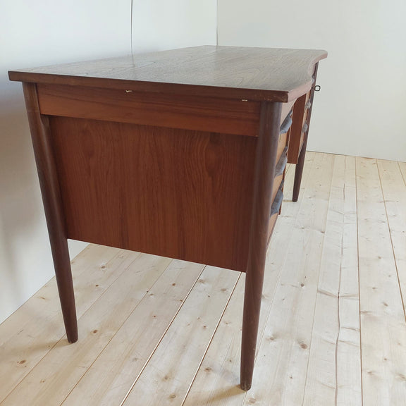 scrivania ufficio mid century modern teak