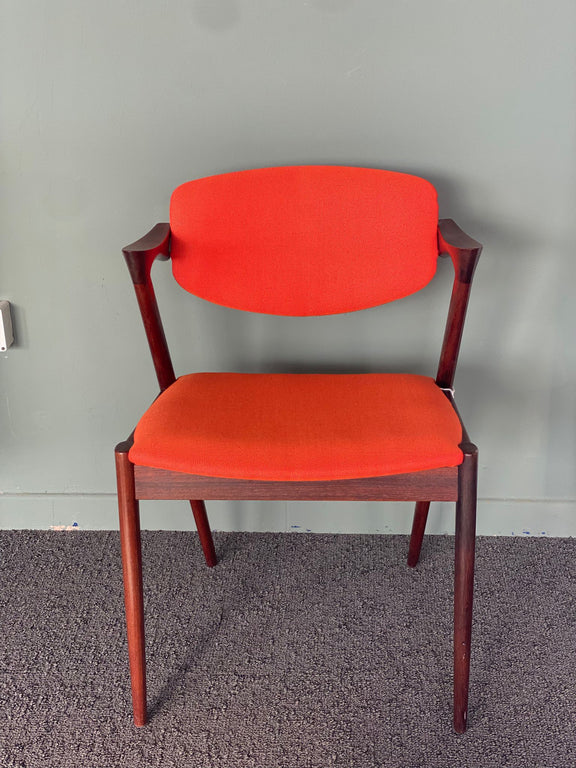 sedia da pranzo design danese kai kristiansen