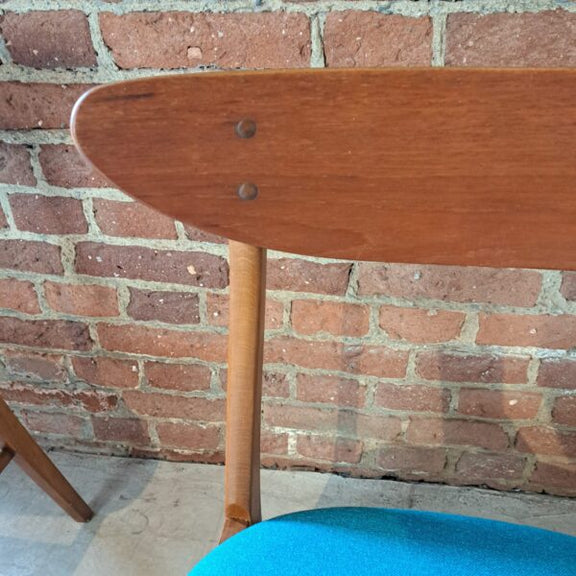 sedia danese vintage teak originale 1961