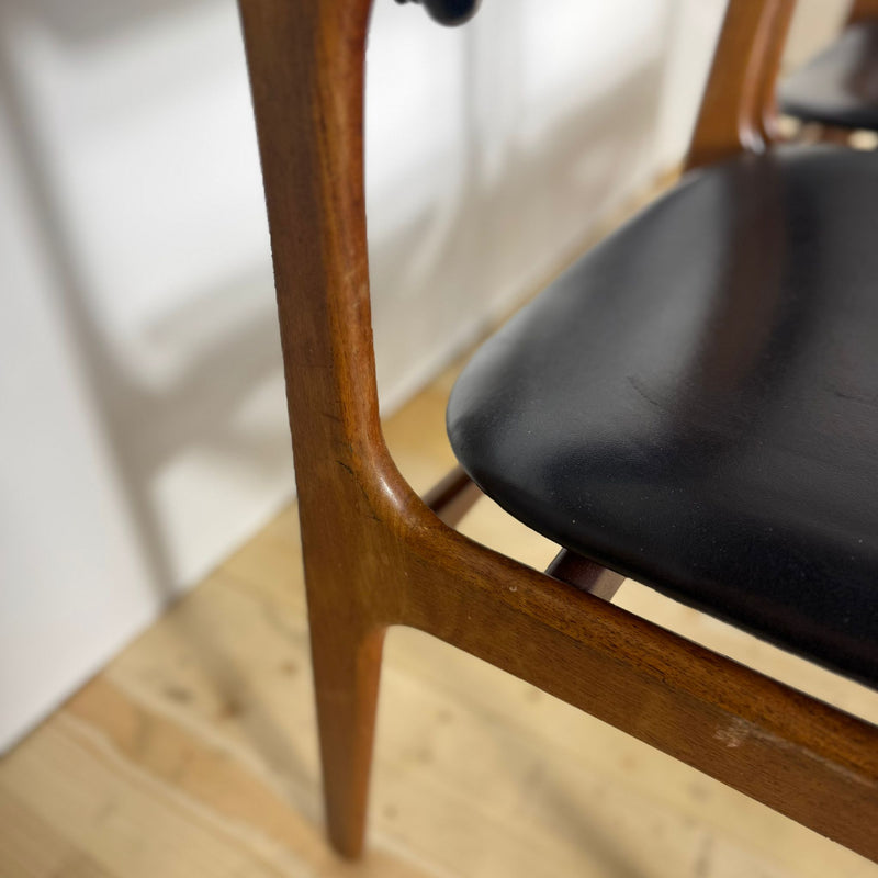 sedia erik buch palissandro h 80 cm