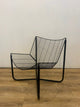 sedia jarpen niels gammelgaard ikea nero vintage stov