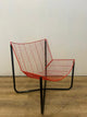 sedia jarpen niels gammelgaard ikea rosso 1970