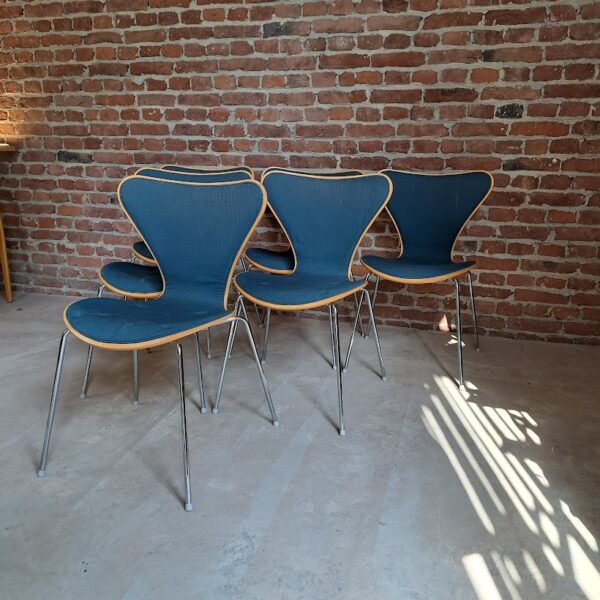 sedie danesi originali fritz hansen sjuan legno