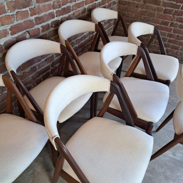 sedie mid century modern teak  originale