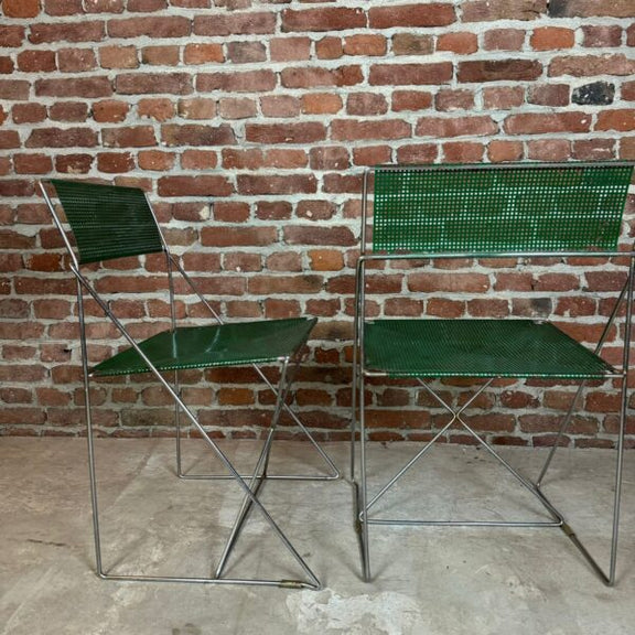 sedie ufficio vintage acciaio cromato xline stov