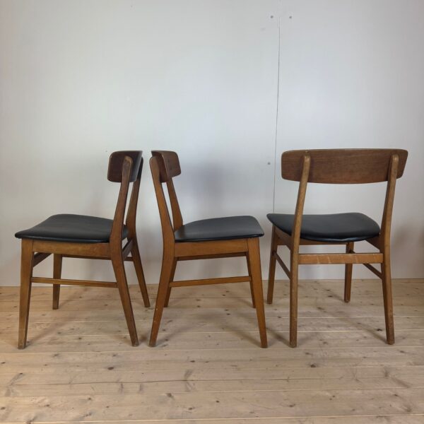 sedute sala da pranzo design scandinavo teak