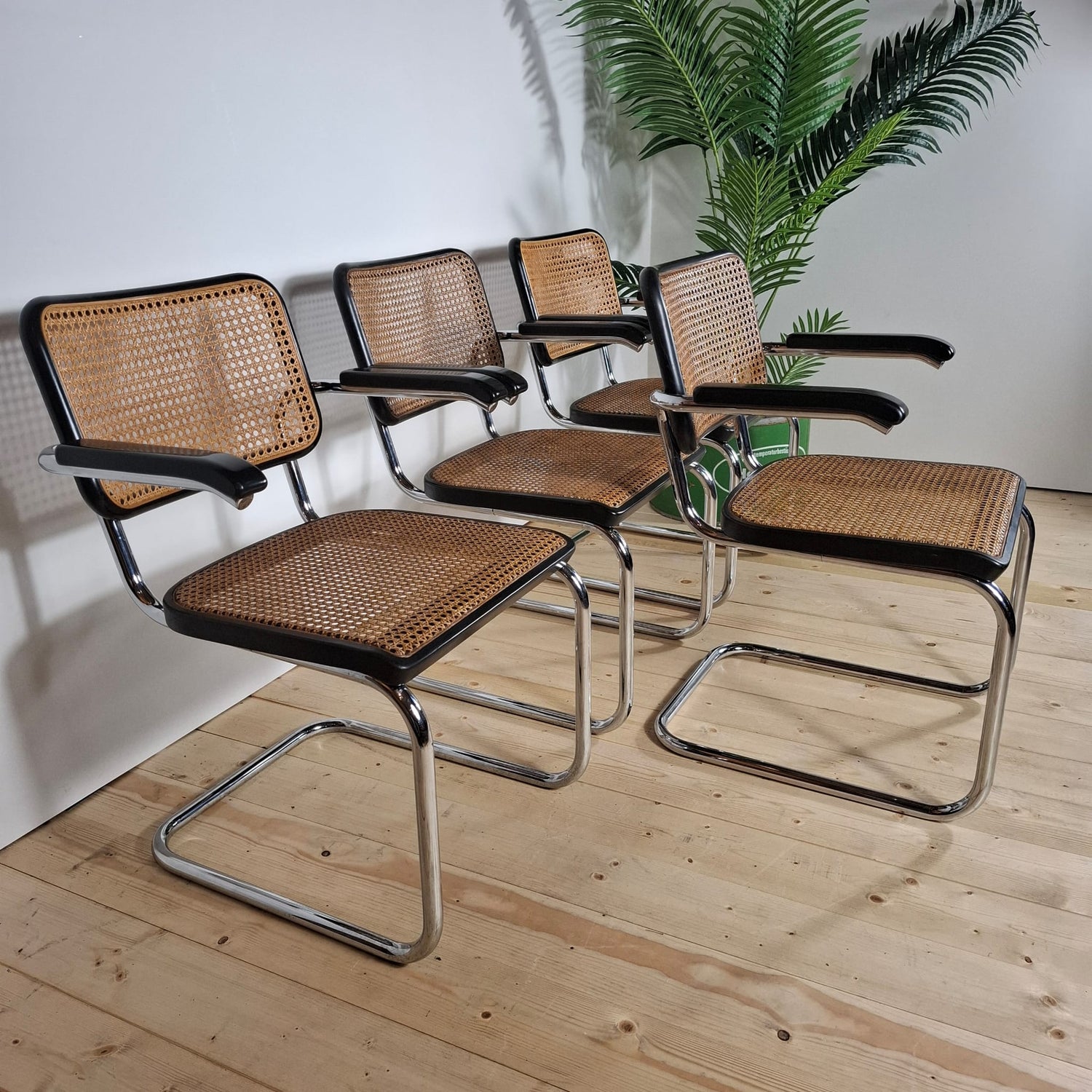 set 4 sedie s64 marcel breuer thonet