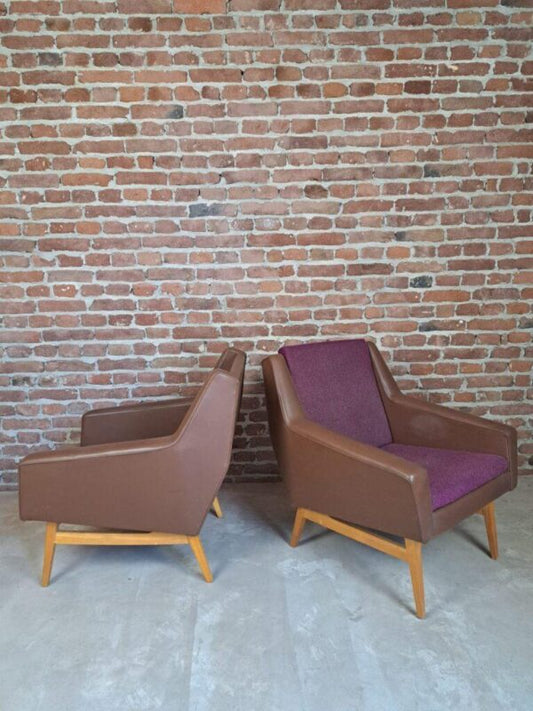 set due poltrone vintage modernariato originale