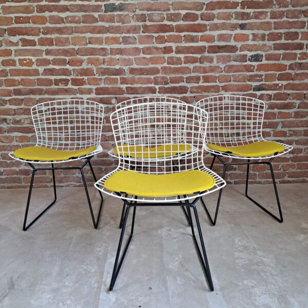 set quattro sedie harry bertoia knoll