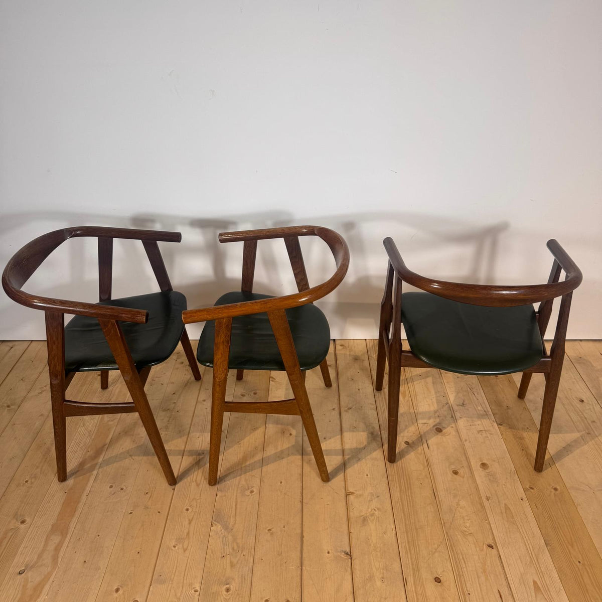 Set di 6 sedie GE-525 di Hans J. Wegner, anni ’60