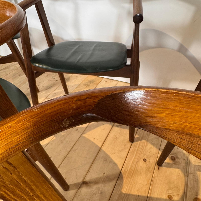Set di 6 sedie GE-525 di Hans J. Wegner, anni ’60