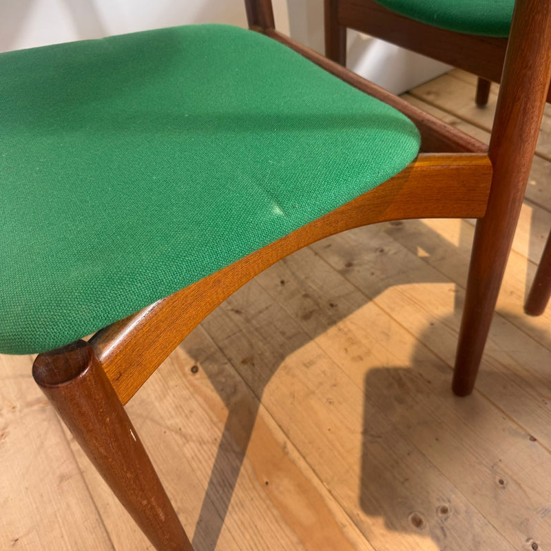 Set di 6 sedie in teak model 197 di Finn Juhl, anni ’60