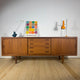 sideboard danese teak hp hansen 1960 vintage