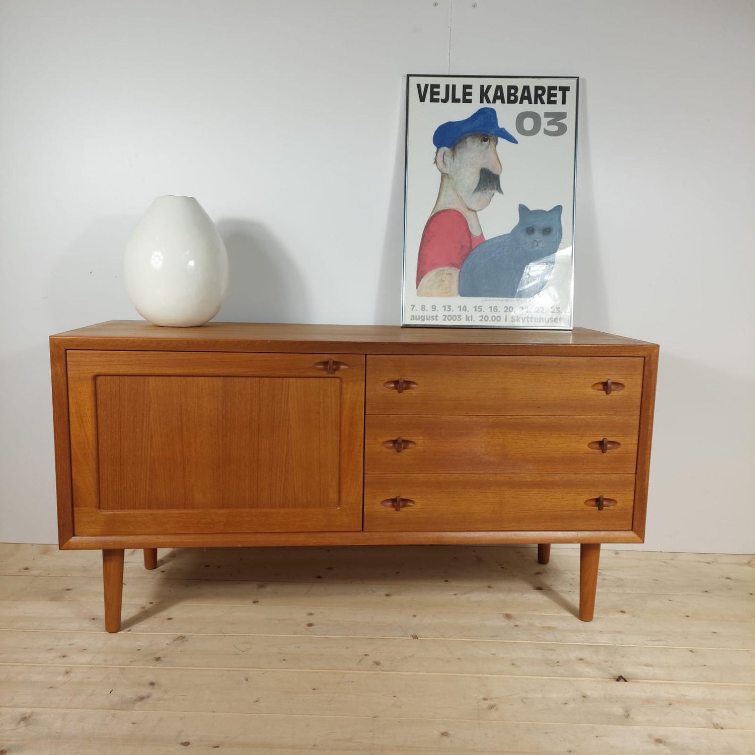 sideboard hw klein bramin teak frontale