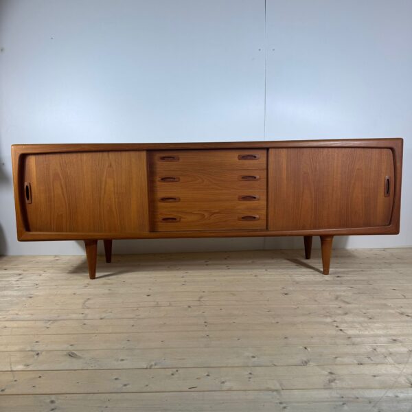 sideboard teak hp hansen danimarca 1960 stov