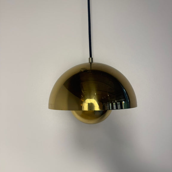 sospensione vintage oro design danese