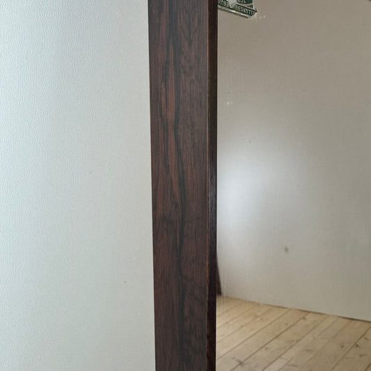 specchio alto rosewood design scandinavo