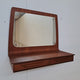 specchio johannes andersen cassetti teak danimarca 1960