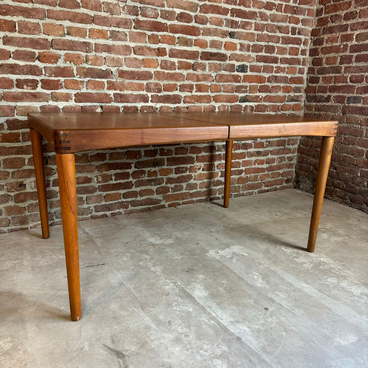 Tavolo da pranzo in teak, Henry Walter Klein per Bramin, Danimarca 1960