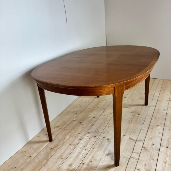 superficie tavolo teak venature legno anni 60