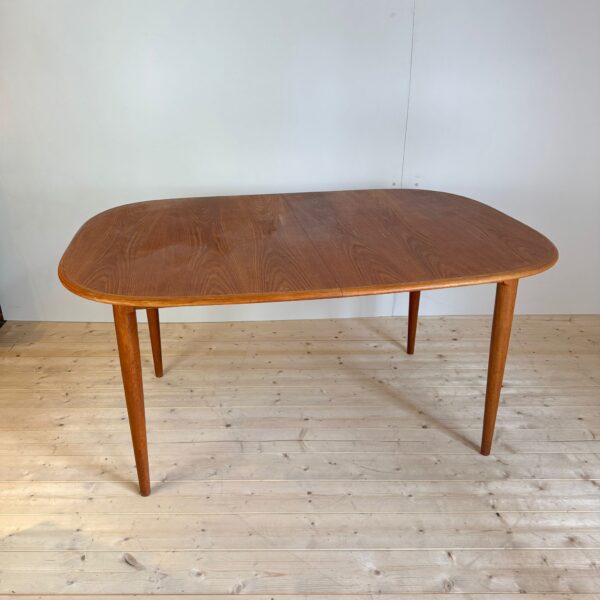 Tavolo da pranzo in teak, Danimarca anni ’60