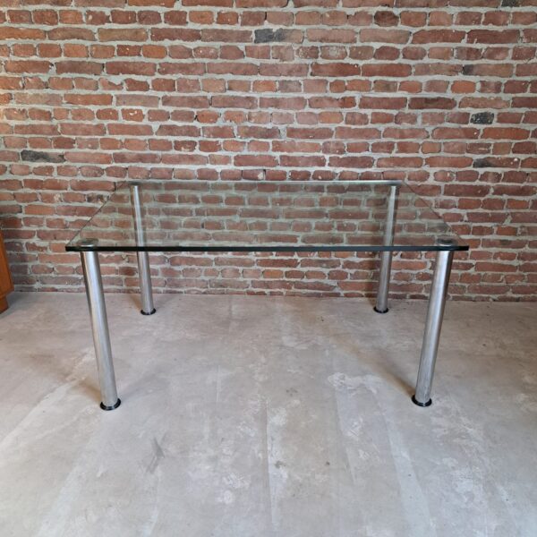 tavolo da pranzo marco zanuso zanotta vetro