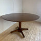 tavolo da pranzo rotondo teak danimarca 1960