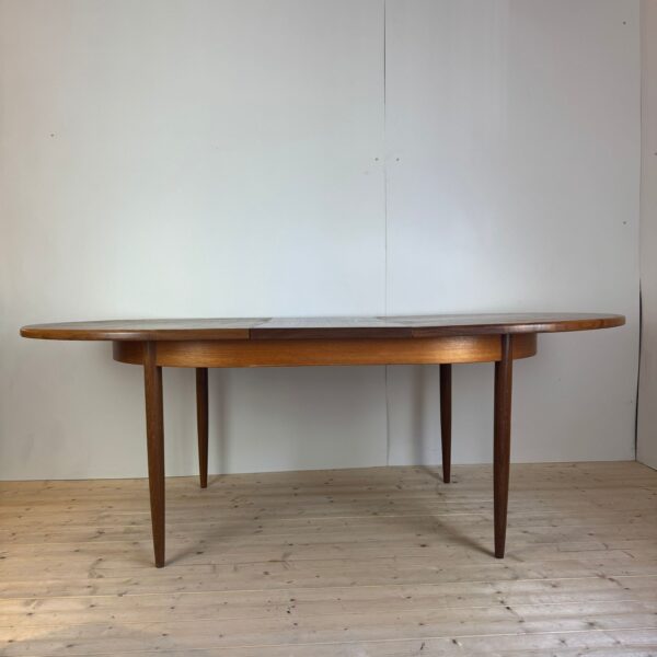 tavolo da pranzo teak danimarca vintage 1960