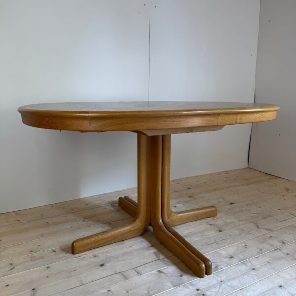 tavolo da pranzo vintage rovere design danese 1960