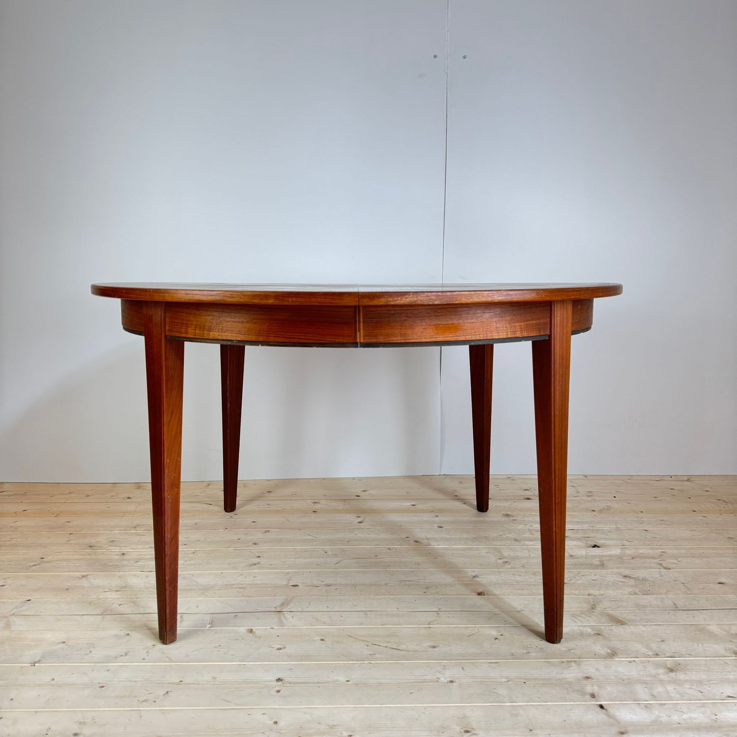 tavolo rotondo teak allungabile 3 estensioni 270cm